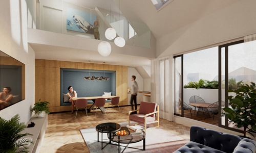 Studie Dachgeschossausbau