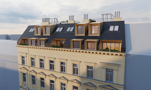 Studie Dachgeschossausbau